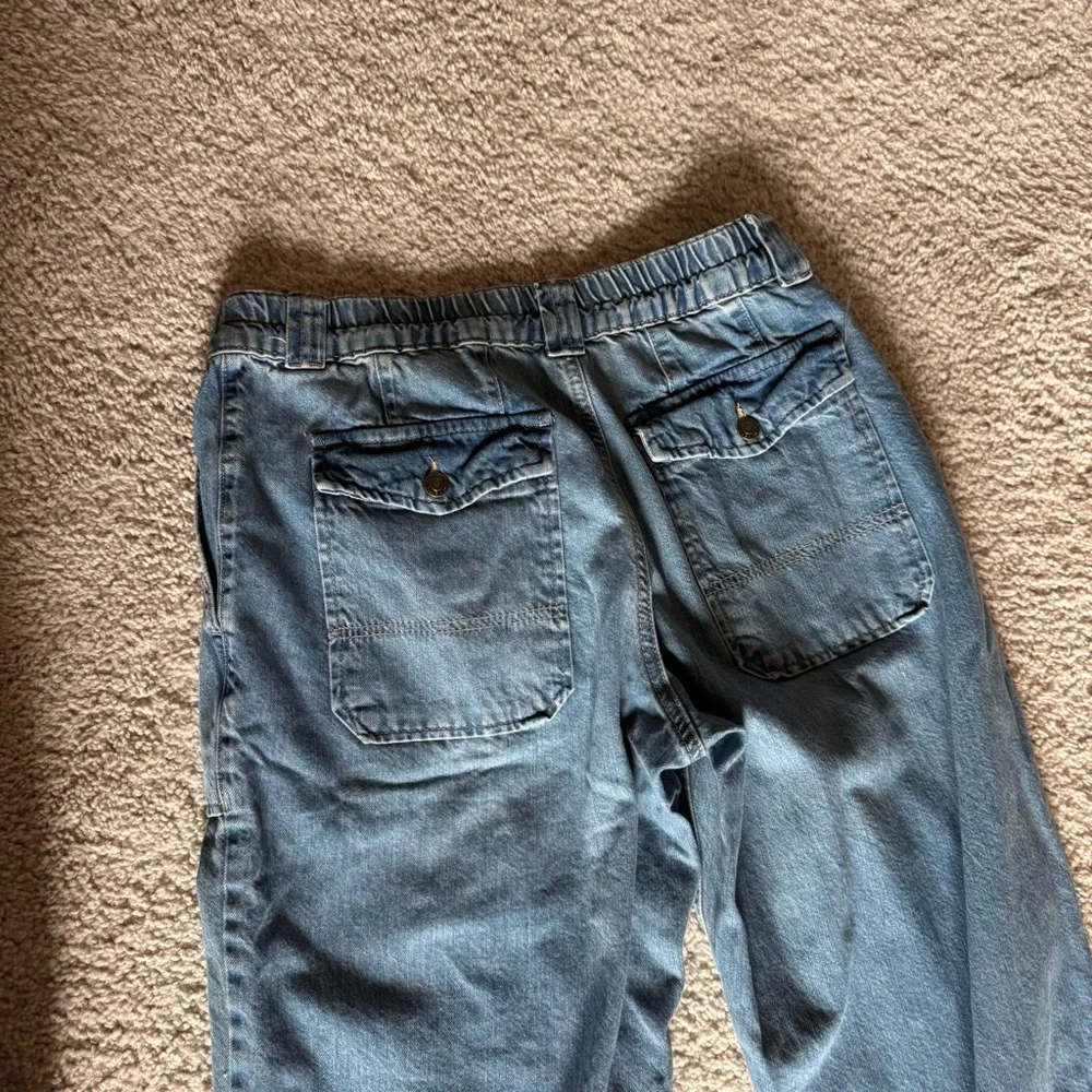 Free People We The Free Women's Maeve Low-Slung Oversized Jeans Medium - Picture 8 of 11